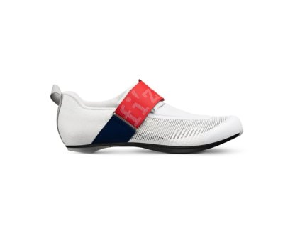 Fizik Tretry TRANSIRO HYDRA AEROWEAVE CARBON WHITE / RED - BLUE 43