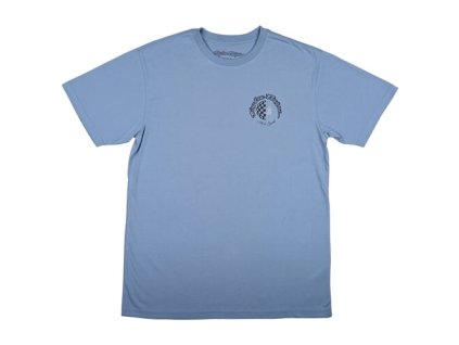 TLD TRIČKO S KRÁTKYM RUKÁVOM WORLDWIDE DUSTY BLUE S