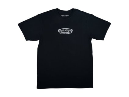 TLD TRIČKO S KRÁTKYM RUKÁVOM ART & SPEED BLACK S