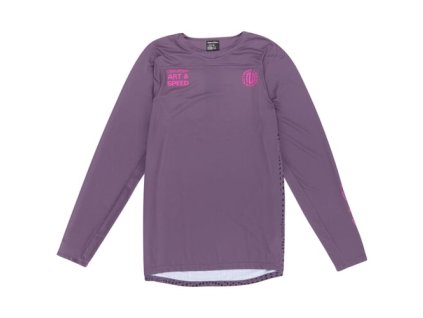 TLD DRES S DLHÝM RUKÁVOM SKYLINE RADIOSCAPE DEEP PURP S