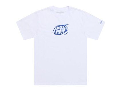 TLD TRIČKO S KRÁTKYM RUKÁVOM BADGE WHITE S