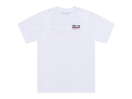 TLD TRIČKO S KRÁTKYM RUKÁVOM FACTORY WHITE S