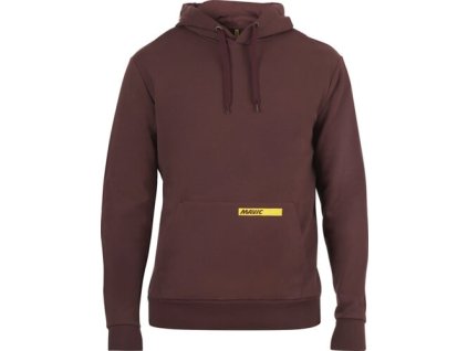 MAVIC MIKINA S KAPUCŇOU CORPORATE AUBERGINE L