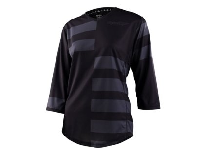 TLD DÁMSKY DRES S 3/4 Sada MISCHIEF SPLIT STRIPE BLACK XS
