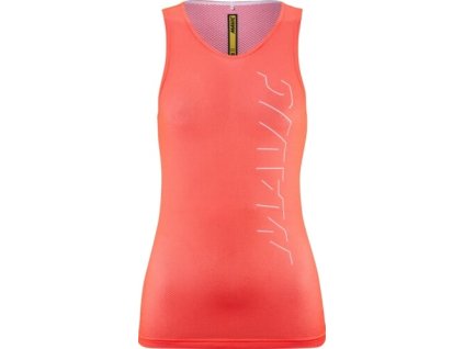 MAVIC DÁMSKE FUNKČNÉ TRIČKO BEZ RUKÁVOV HOT RIDE + Sada W Coral XS