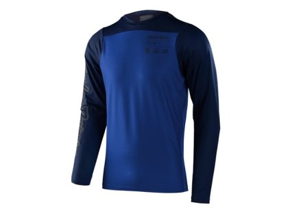 TLD DRES S DLHÝM RUKÁVOM SKYLINE CHILL MONO TRUE BLUE L