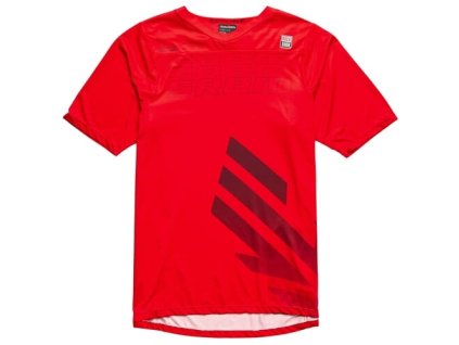 TLD DRES S KRÁTKYM RUKÁVOM SKYLINE SRAM EAGLE ONE FIERY RED S