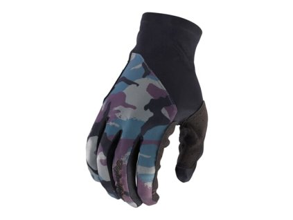 TLD Rukavice FLOWLINE CAMO ARMY GREEN Sada