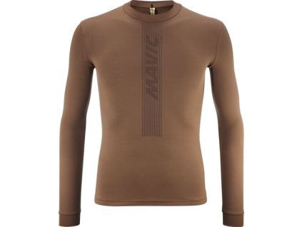 MAVIC Pánske funkčné tričká s dlhým rukávom Bronz L