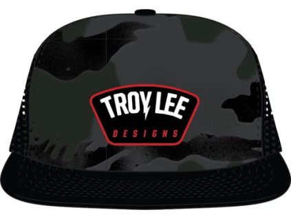 TLD Pätky so záplatou na skrutku Čierna kamufláž