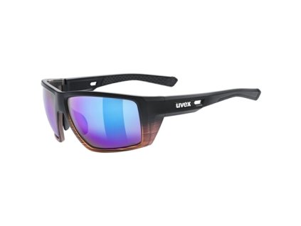 UVEX Okuliare MTN VENTURE CV BLACK DEMI MATT/MIR. BLUE