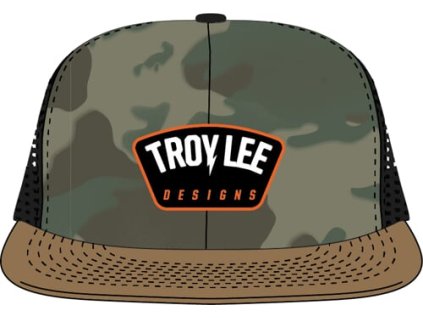 TLD Pätky so záplatkami na skrutku Čierna/Forest Camo