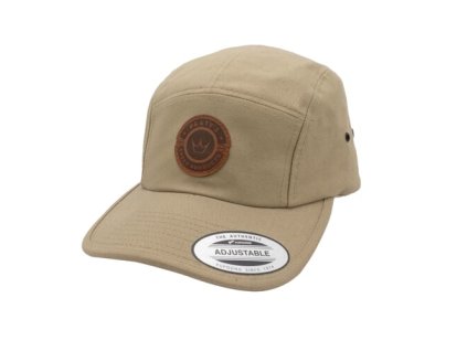PEATYS'S PUBWEAR PUBWEAR 5 PANEL CAP - SPEED PRODUCTS BADGE KHAKI