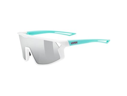 UVEX Okuliare SKYRYSE JR. WHITE-GREEN/MIR.SILVER