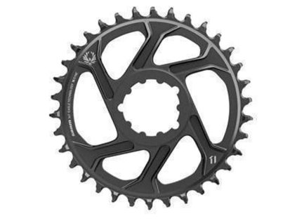 SRAM CR X-SYNC EAGLE 34T DM 6 OFFSET BLK