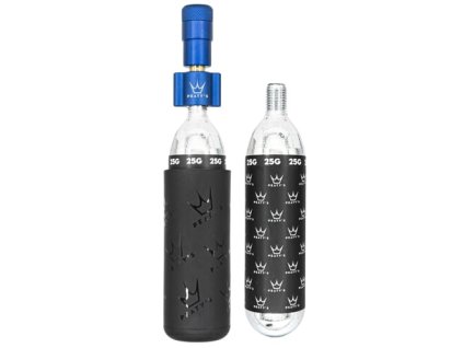 PEATY'S HOLESHOT CO2 PUMPA + BOMBIČKY 2 KS - MTB - NAVY (PPR-HTI-MTB-NVY-12)