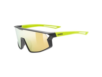 UVEX Okuliare SKYRYSE JR. BLACK-YELLOW MATT/MIR.YELLOW