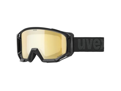 UVEX Okuliare ATHLETIC CV BLACK MATNÉ SL/GOLD-YEL.