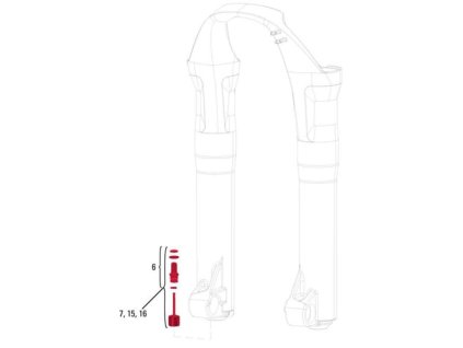 ROCKSHOX DOMAIN/LYRIK/TOTEM EXT REB ADJUST KNOG