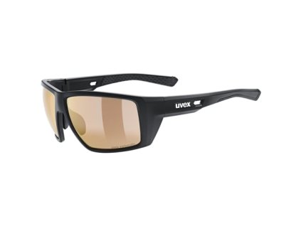 UVEX Okuliare MTN VENTURE CV V BLACK MATNÉ/LTM.RED