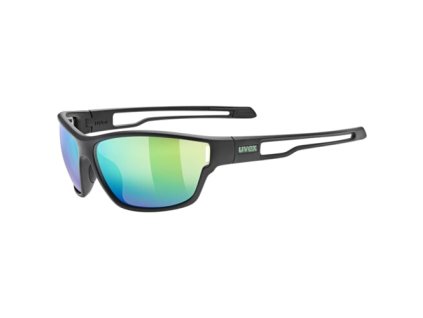 SLNEČNÉ OKULIARE UVEX SPORTSTYLE 806 BLACK MATT/MIR.GREEN
