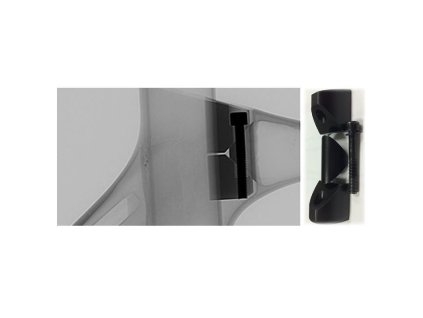 S.Clamp G16SC1 AL6061 blk Integrate SeatClamb (3pcs) w/M5x35mm Bolt w/1mm washer (for TCR Adv Pro/Ad