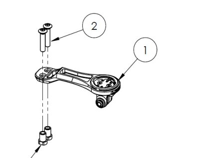 drzak look computer mount blade 2 rs 2 o