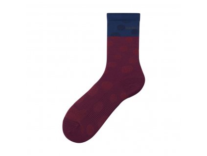 Ponožky ORIGINAL TALL bordová/Veľ:SM (36-40)