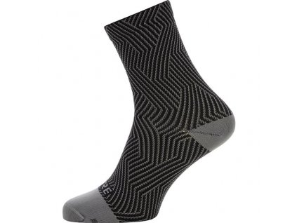 GORE C3 Optiline Mid Socks-graphite grey/black-38/40