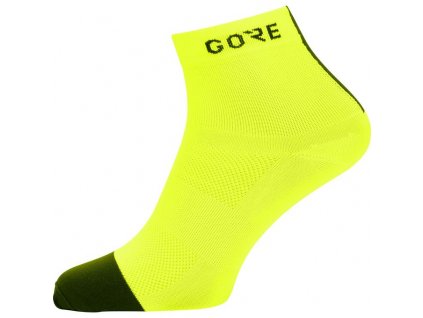 GORE M Light Mid Socks-neon yellow/black-35/37