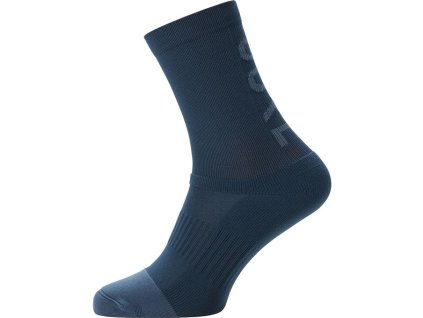 GORE M Mid Brand Socks-deep water blue-38/40