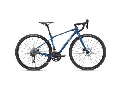 Dámsky bicykel Gravel LIV Devote 1 2022 Grayish Blue