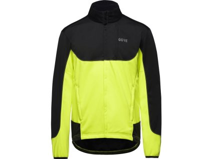 GORE C5 GWS Thermo Trail Jacket black/neon yellow L