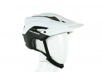 Cyklistická helma CRUSSIS 03012 - bielo/čierna