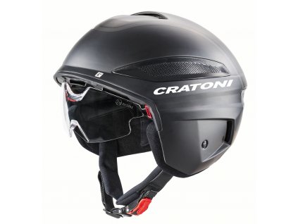 Prilba CRATONI Vigor Black/Black Matt - S (54-55cm)