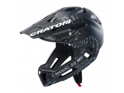 Prilba CRATONI C-Maniac 2.0 MX Black/Anthracite Matt - S/M (52-56cm)