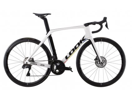 LOOK 795 Blade RS Disc Proteam White Glossy Ult Di2 Look R38D - L