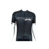Crussis Cyklistický dres – ONE pánský krátký rukáv čierno-biela farba