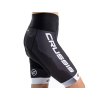 Crussis Cyklistické kraťasy – ONE dámské čierno-biela farba