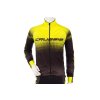Crussis Cyklistická bunda No-Wind pánská čierno-žltá farba