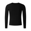 Tričko VERTEX LONG BASE LAYER čierne /Vel:L/XL
