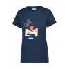 Tričko dámske GRAPHIC TEE navy modré /Vel:S