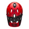 BELL Super DH Spherical Mat/Glos Red/Black Fasthouse M