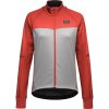 GORE Phantom Womens Jacket Lab grey/fireball S/38