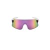 LIV HELIO WHITE/PURPLE FRAME SILVER LENS POLARVIS