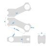 predstavec ritchey wcs c220 25d 110mm 31 8mm 3 o