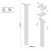 sedlovka ritchey wcs carbon trail zero 400mm 27 2mm 3 o