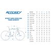 Rámový set RITCHEY Swiss Cross Disc V3 White