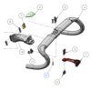 predstavec look combo aero stem carbon 140 7 mat glossy afm o