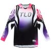 TLD DRES S DLHÝM RUKÁVOM SPRINT ULTRA DRIP PURPLE S